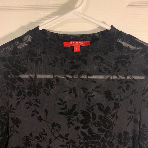 Guess Sheer Bodysuit - Picture 2 of 2